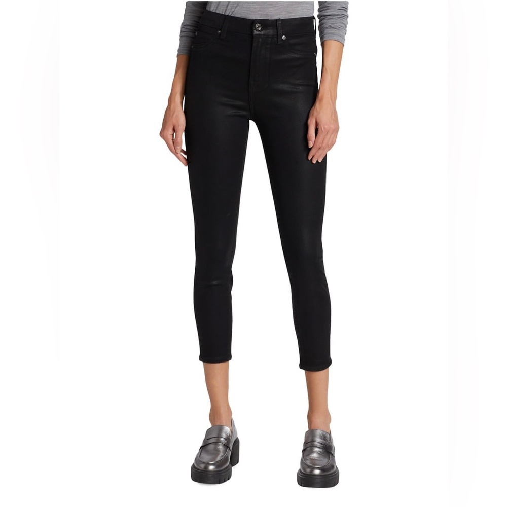 7 Jeans Wax Black Skinny Denim - LIKE NEW✨